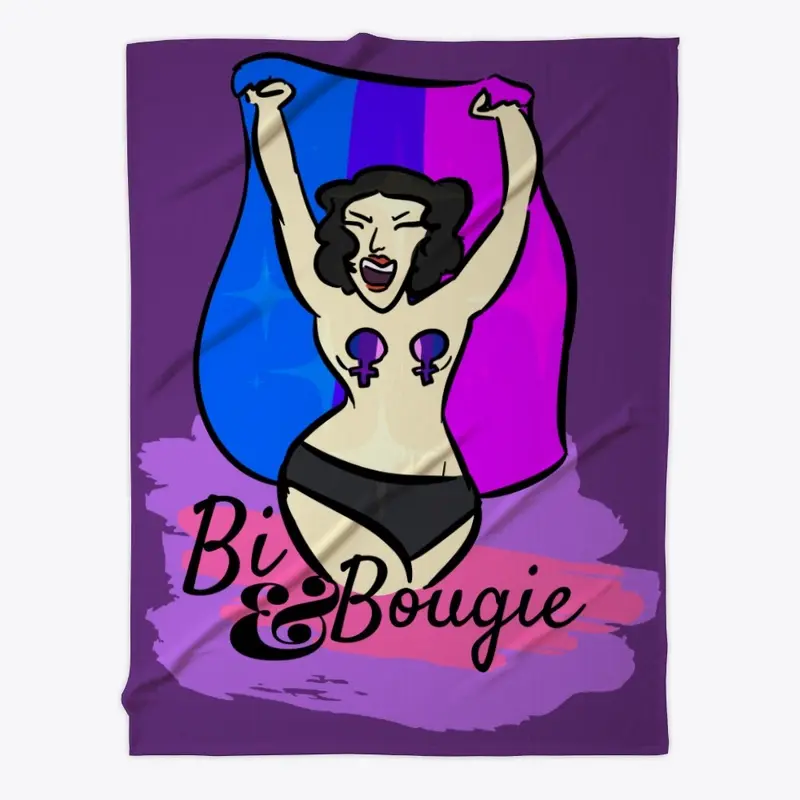 Bi and Bougie Burlesque Decor